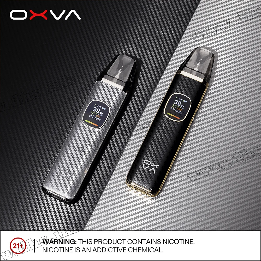 Багаторазова електронна сигарета - OXVA Xlim Pro 2 Pod Kit 1300 мАг (Silver Carbon)
